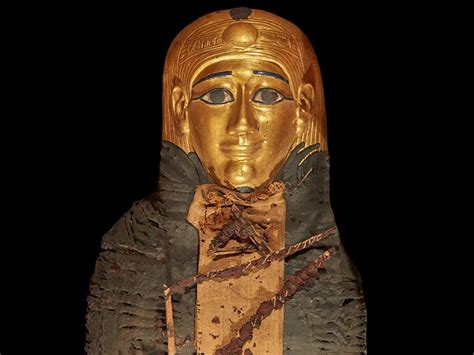 The Mummy 49 Amulets Discovered Through In Mummys Body