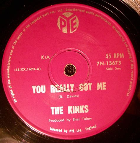 The Kinks – You Really Got Me (1964, Vinyl) - Discogs