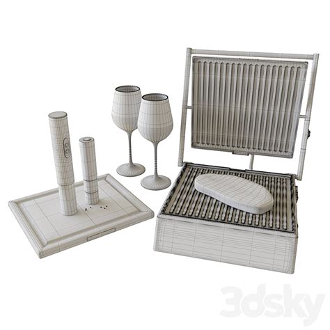 Grill set Redmond Loft Design - Other kitchen accessories - 3D model