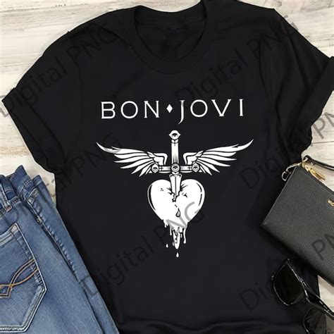 Bon Jovi Png Etsy