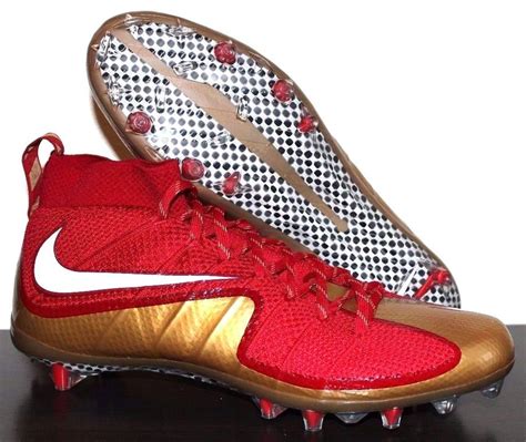 Nike Vapor Untouchable Football Cleats Elite Carbon Flyknit Mens Size