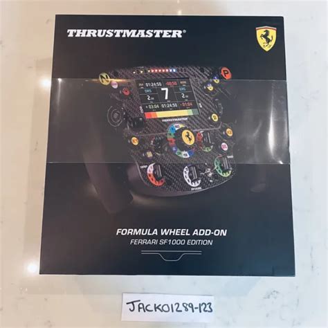 Thrustmaster Formula Wheel Add On Ferrari Sf Edition Brand New