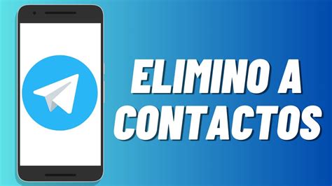 Como Elimino A Contactos En Telegram 2024 YouTube