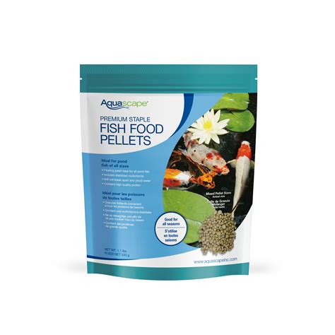 Aquascape Premium Color Enhancing Floating Fish Food Pellets