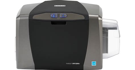 Fargo DTC1250e Single Sided ID Card Printer 50000 B H Photo Video