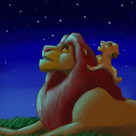 The Lion King - Mufasa and Simba by KaiVenturaArt on DeviantArt