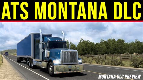 ATS Montana DLC Preview I Havre Glasgow ᐅ MONTANA Gameplay 444