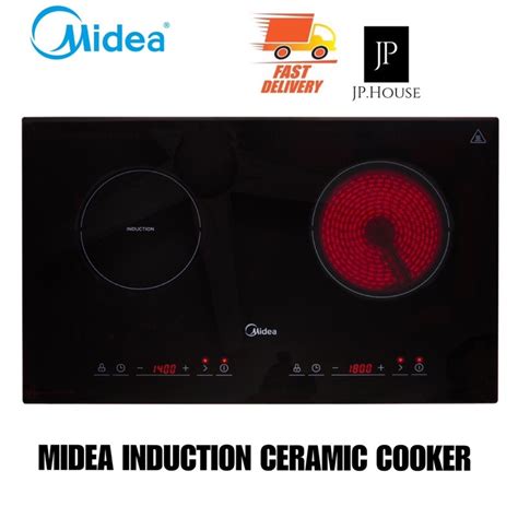 Midea Built In Induction Ceramic Cooker Mc Idh Shopee Malaysia