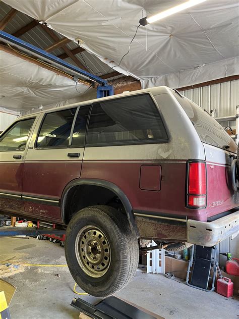 1993 S10 Blazer 4x4 I’m Fixing Up And Selling What Color Should I Spray It R Autos