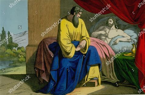 Prophet Isaiah King Hezekiah 38 1 6 Editorial Stock Photo Stock Image