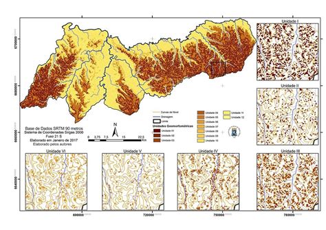 12º Sinageo Mapeamento E AnÁlise Das Unidades GeomorfomÉtricas Do