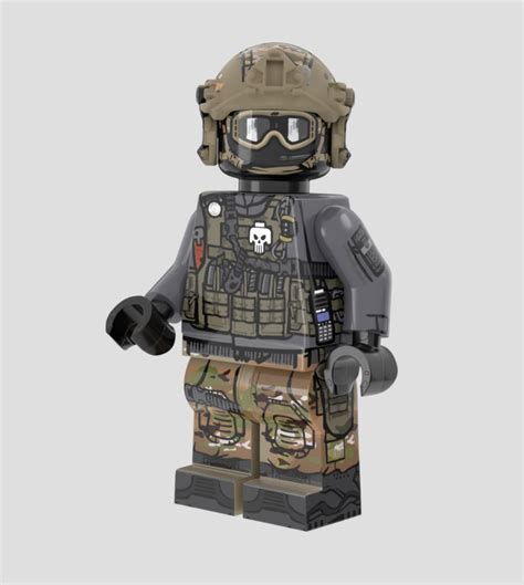 Ukrainian Reaper Brickmania Minifig Minifigure Brand New | eBay