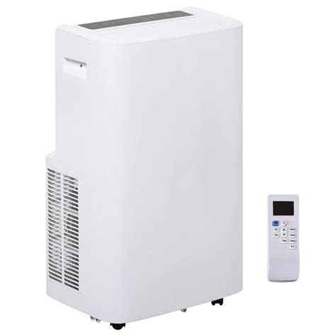 HOMCOM 12000BTU Portable Air Conditioner w Cooling Dehumidifier ...