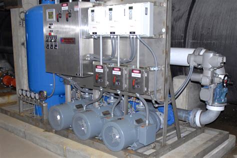 Booster Pump System Upgrade For Water Treatment Facility