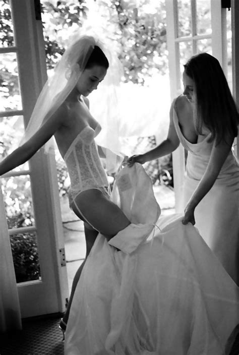 Real Amateur Newly Wed Wives Get Naughty In Their Wedding Pic Of