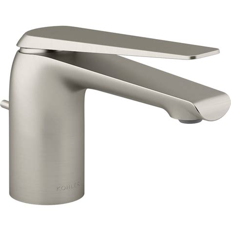 Kohler Avid Vibrant Brushed Nickel Single Hole 1 Handle Watersense Bathroom Sink Faucet With