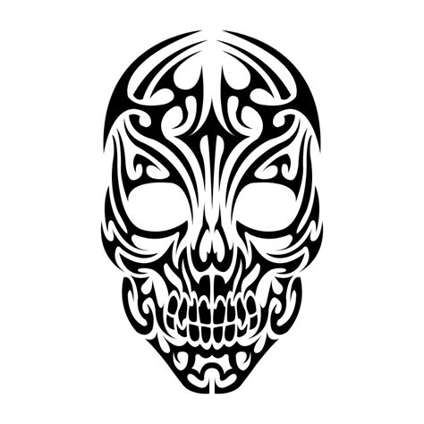 25 Cool Tribal Skull Tattoos