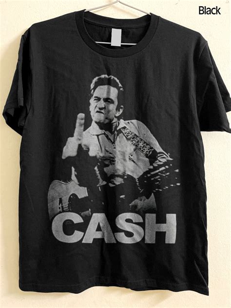 Johnny Cash T Shirt Finger Johnny Cash Band Sweatshirt Country Concert Hoodie Nashville