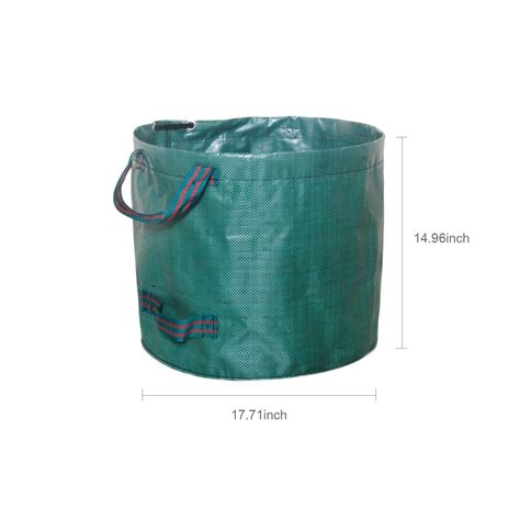 Sac D Chets Verts Poubelle Pliable Pour Feuilles Avec Poign Es