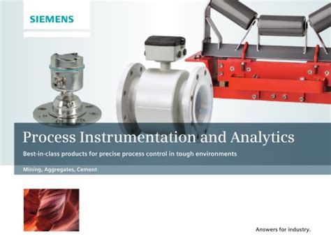 All Siemens Process Instrumentation Catalogs And Technical Brochures