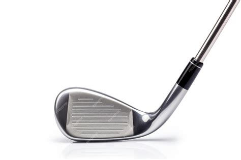 Premium Photo Close Up Of Golf Club On White Background On A White Or Clear Surface Png