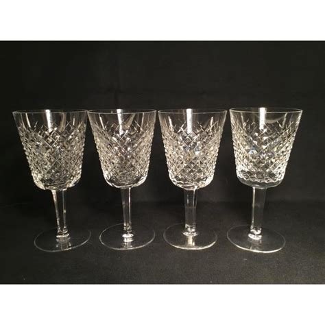 Waterford Alana Water Goblets Set Of 8 Chairish