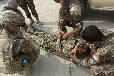 201st Afghan National Army Medics Get Refresher Article The United States Army