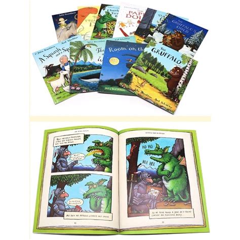 Julia Donaldson 10 Books Set The GruffaloThe Gruffalo s Child Room on ...