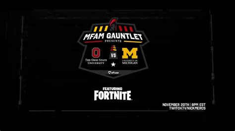 Ohio State & Michigan rivalry heats up with $50K MFAM Fortnite ...