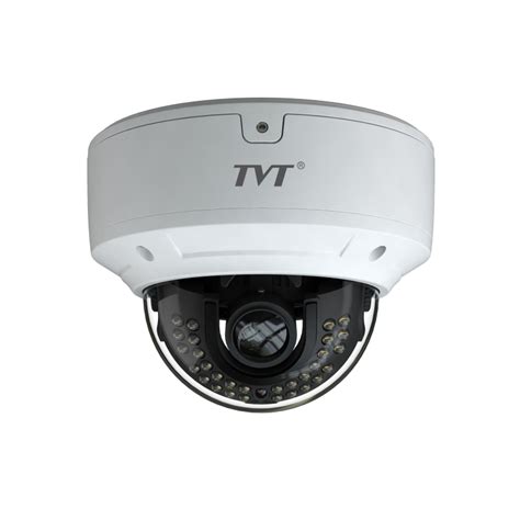 TVT 5MP Vandal Dome H 265 IP Camera 20 30m IR VF 3 3 12mm TVT Australia