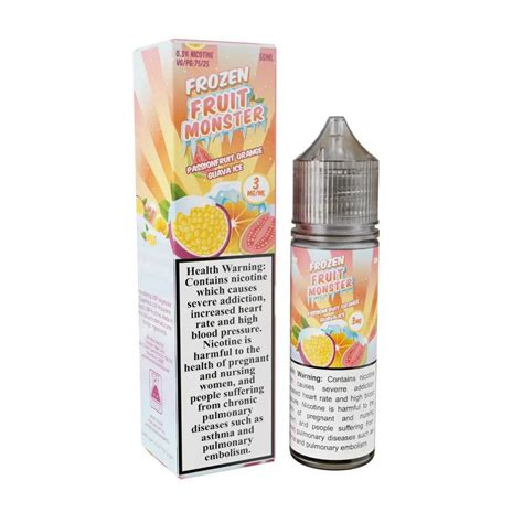 MONSTER VAPE LABS FROZEN FRUIT MONSTER PASSIONFRUIT ORANGE GUAVA ICE ...