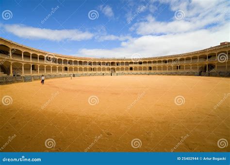 Bullfighting Arena in Ronda Stock Photo - Image of bullfight, bullring ...