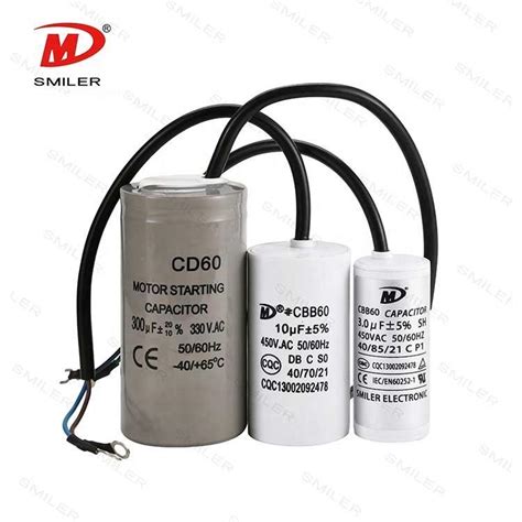 Cbb60 10UF 450V Washing Machine Motor Starting Capacitor Water Pump