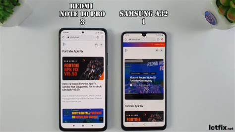 Xiaomi Redmi Note 10 Pro Vs Samsung Galaxy A32 Snapdragon 732g Vs