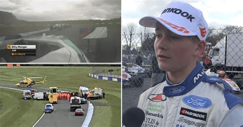 Billy Monger Crash / Teenage Formula 4 driver Billy Monger in horror ...