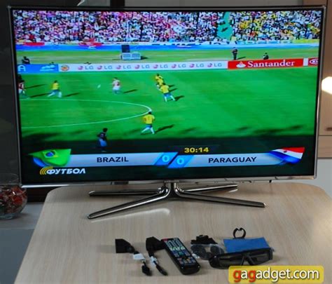 Видеообзор 3D-телевизора Samsung UE40D7000 с пакетом SmartTV | gagadget.com