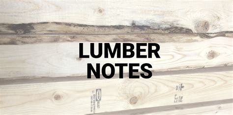 Wood 101: Lumber Types & Properties | Frame Building News