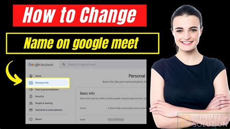 How To Change Name On Google Meet Google Meet Update Youtube