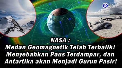 Nasa Medan Geomagnetik Telah Terbalik Paus Terdampar Dan Antartika