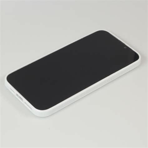 Coque Personnalis E En Silicone Rigide Blanc Iphone Pro Max