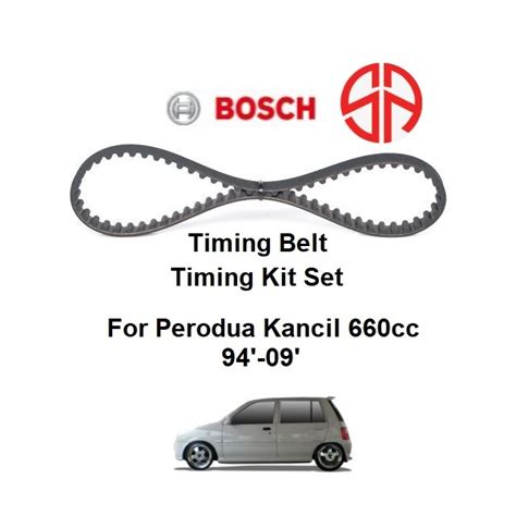 Perodua Kancil Timing Belt Bosch 1987AE1009 Timing Kit Set Perodua