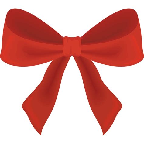 Red Ribbon Bow Decoration 24098699 Png