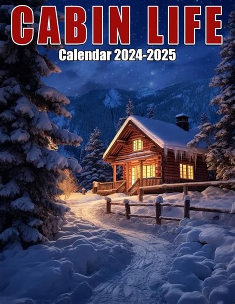 Winter Cabin 2025 Calendars For Sale United States Paul Hemmings