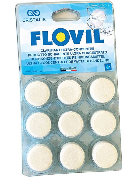 Flovil Clarificante Ultra Concentrado Agua De Piscina Cristalina