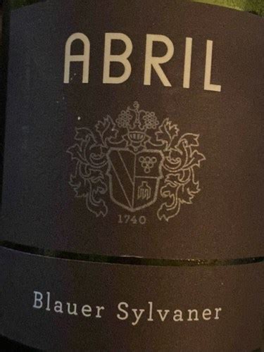 Abril Blauer Sylvaner Vivino US