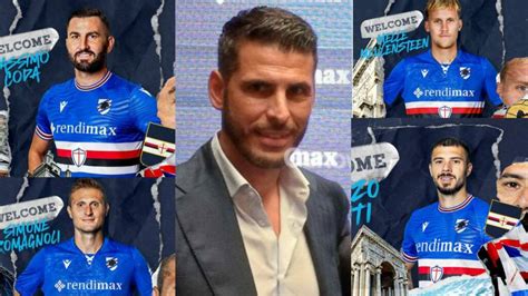 Sampdoria rivoluzione Accardi difesa più esperta Coda Tutino coppia