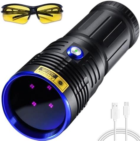 Uvbeast New V Nm Mini Black Light Uv Flashlight High Definition