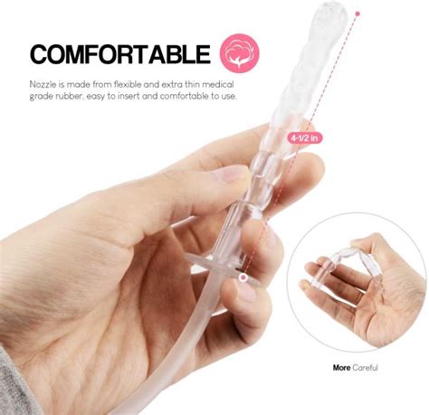 Douper Reusable Vaginal Douche For Women Ml Vaginal Cleaning System Anal Douche Portable