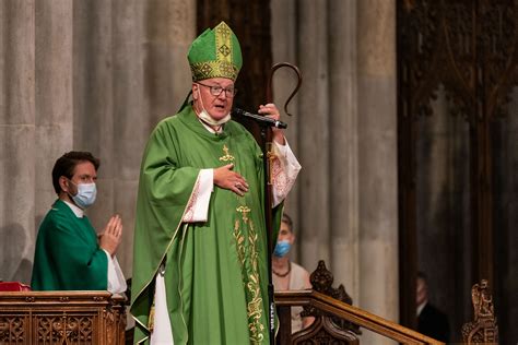 Cardinal Dolan Comes Through At St Patricks First Reopened Mass