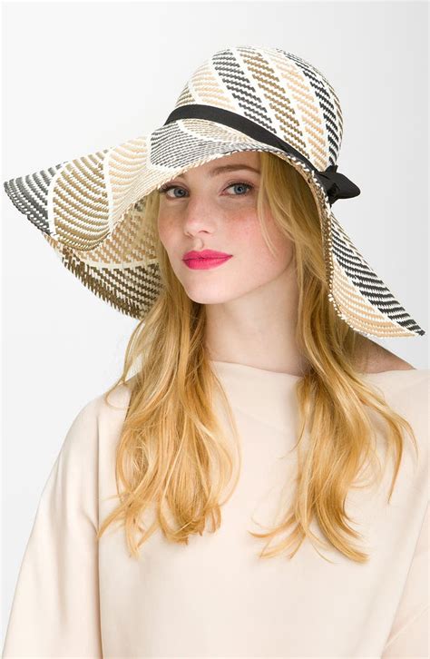 Jessica Simpson 'Swirl Bow' Floppy Hat | Nordstrom